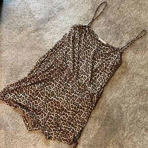 Leopard Romper